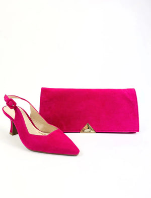 Lodi - Juco Cerise Pink Kitten Heel