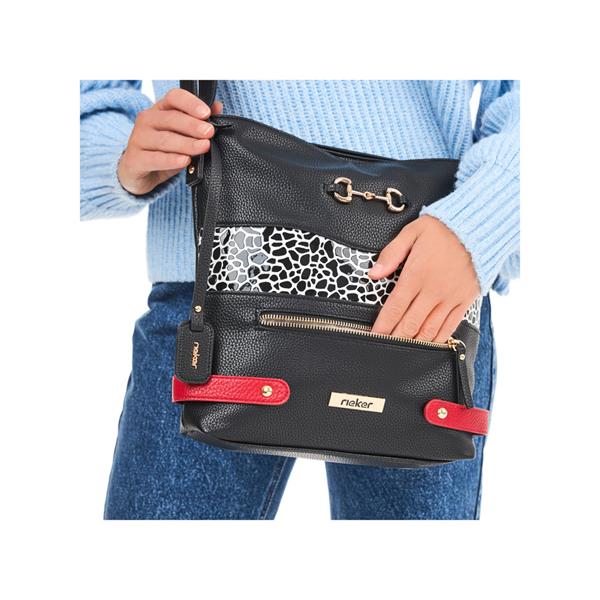 Rieker - H1517 Black Multi Bag