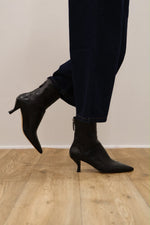 Pomme Dor - 6299 Black Ankle Boot