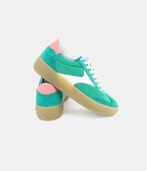 Meline - 5 SN Green Multi Flatform Trainer