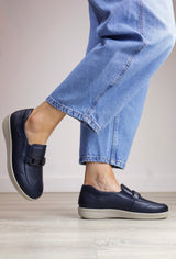 G Comfort - P 6503L Navy Loafer