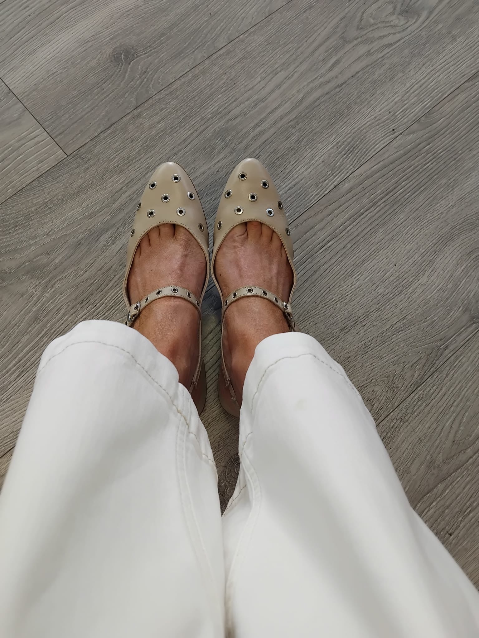 Wonders - B-9731 Beige Slingback