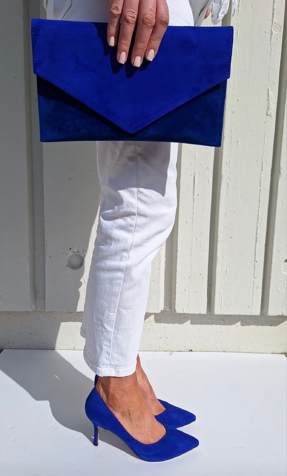 Rachels - Z6047 Cobalt Blue Court Shoe