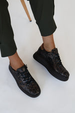 Wonders - A-5201 Leopard Slip On Trainer
