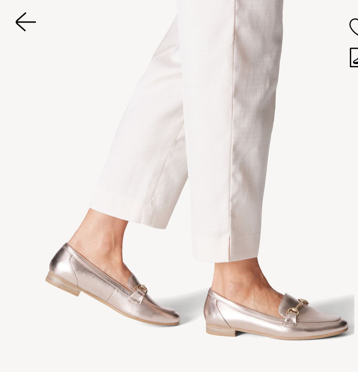 Marco Tozzi - 24213 Gold Loafer