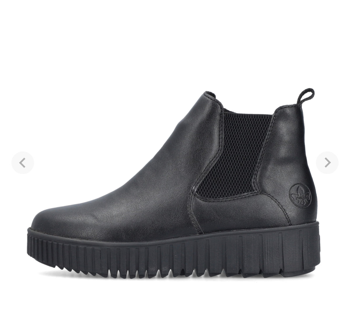Rieker - Y6151 Black Wedge Boot