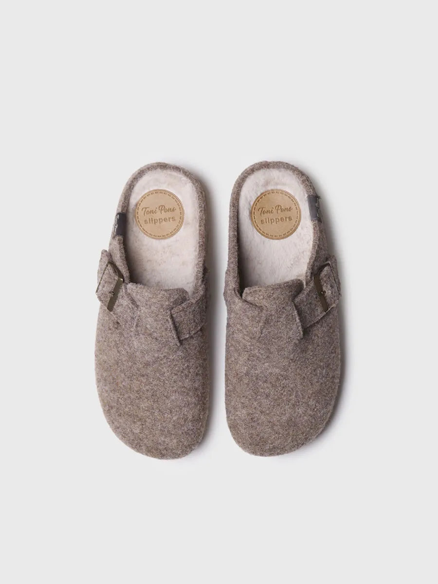 Toni Pons - Mima Taupe Slipper
