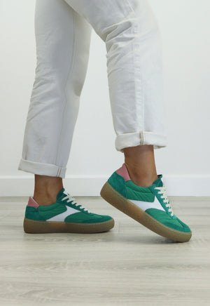 Meline - 5 SN Green Multi Flatform Trainer
