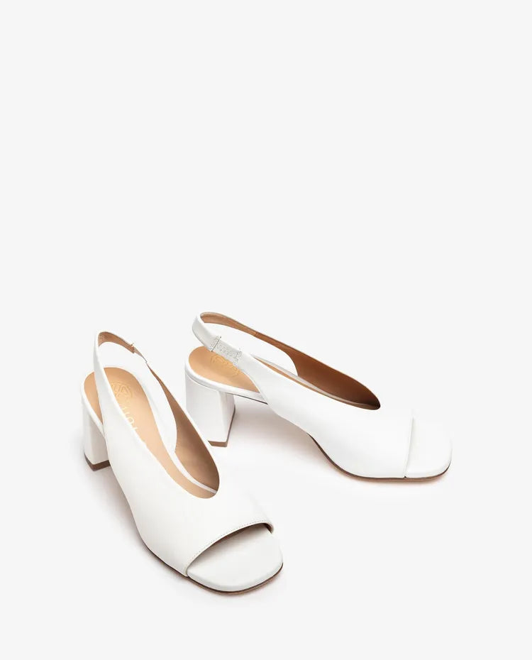 Unisa - Monday White Slingback