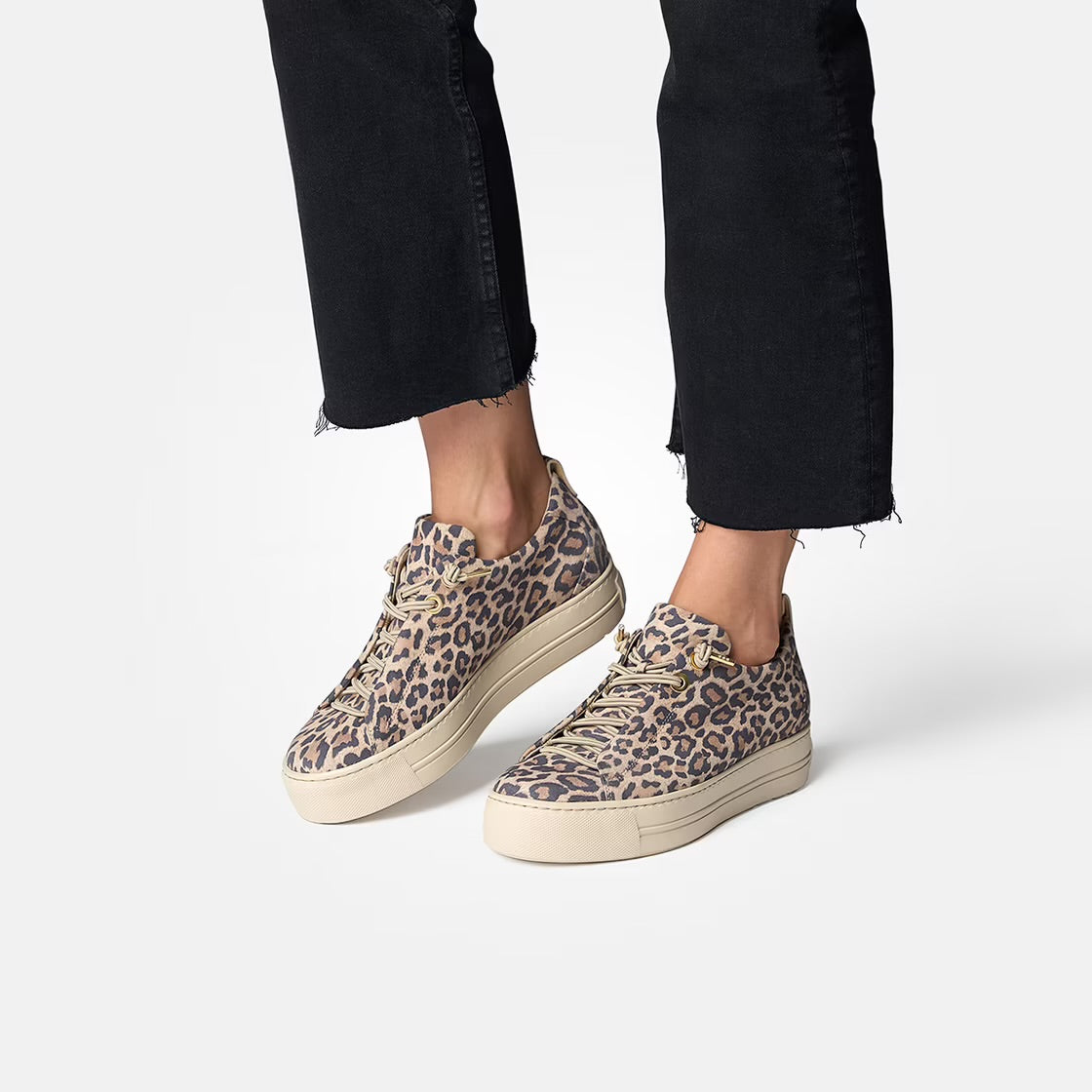 Paul Green - 5317 Leopard Slip On Trainer