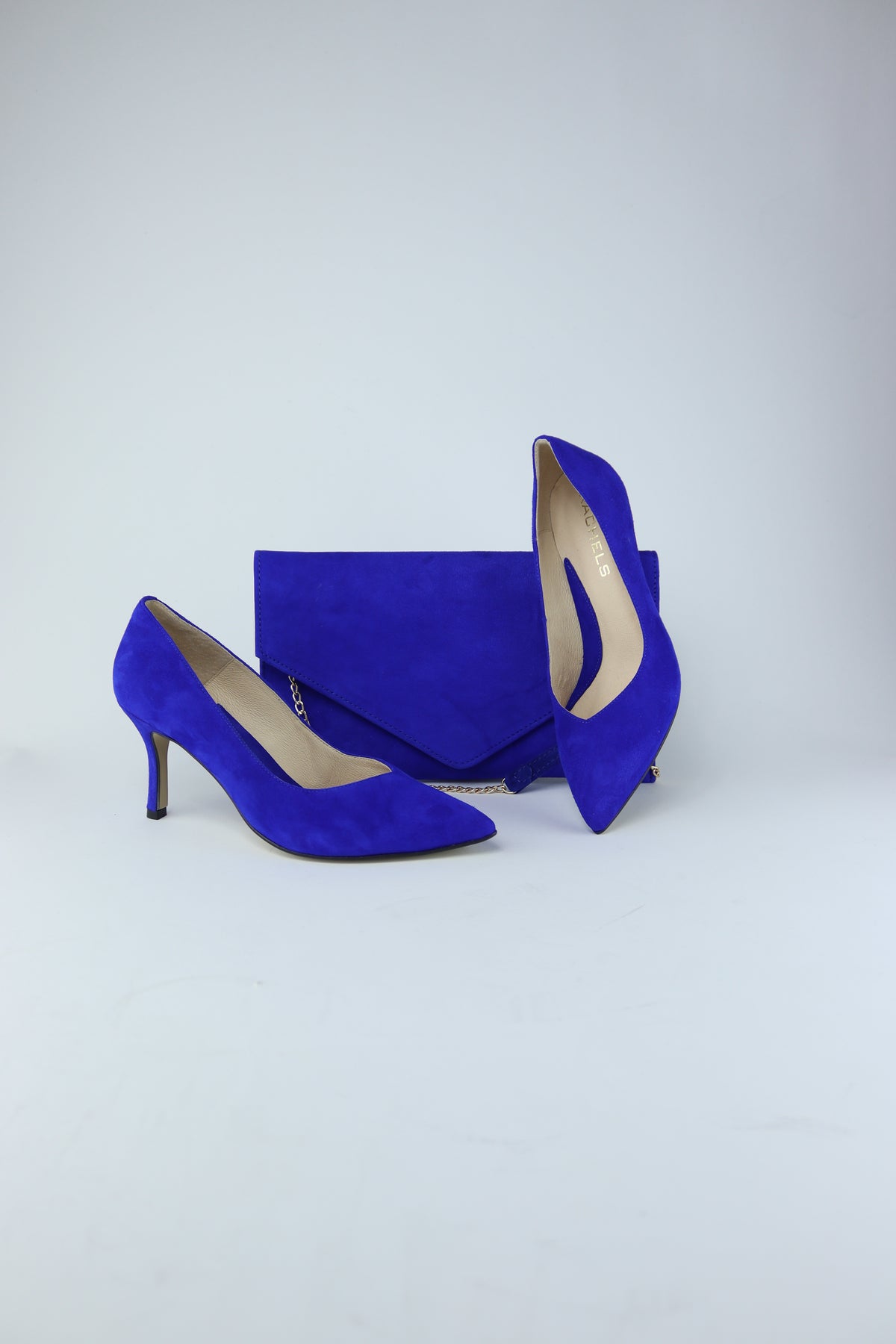 Rachels - Z6047 Cobalt Blue Court Shoe