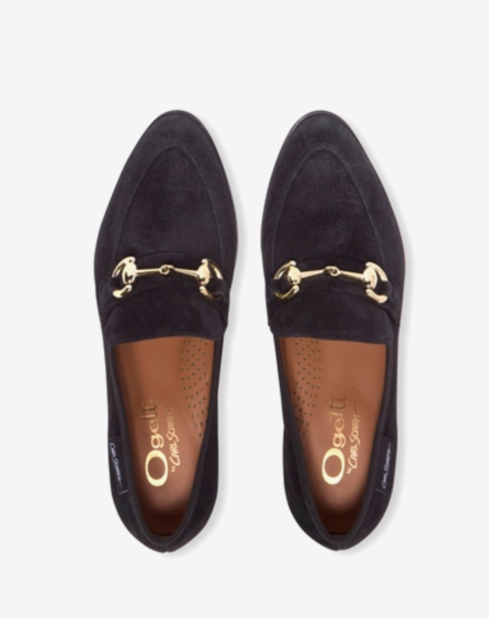 Carl Scarpa - Sorenne Black Suede Loafer