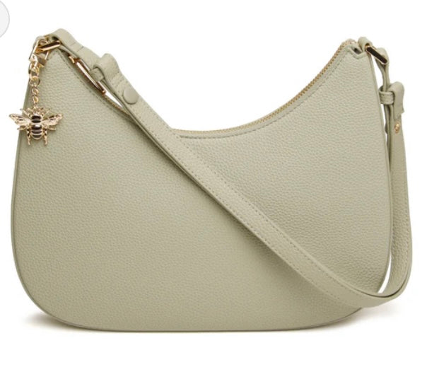 Alice Wheeler - Ascot Pistachio Green Shoulder Bag