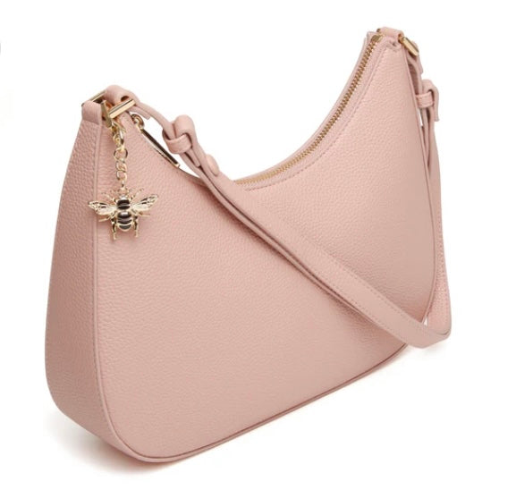 Alice Wheeler - Ascot Pink Shoulder Bag