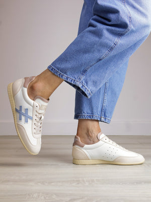 Another Trend - A078 Ivory/Sky Trainer