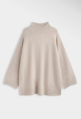 Anna - Beige Knit Jumper