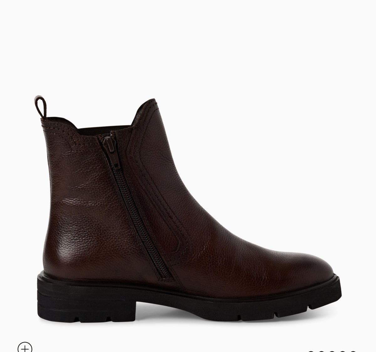 Tamaris - 25422 Brown Leather Ankle Boot