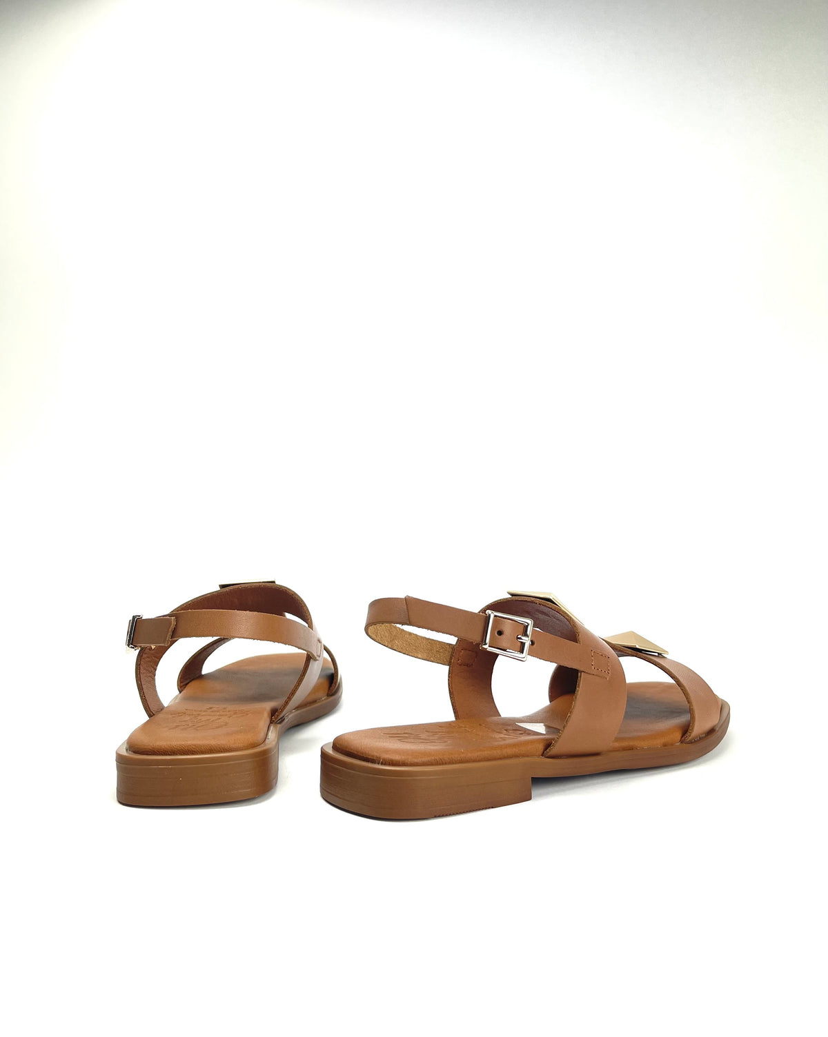 Oh My Sandals - 5329 Tan Stud Sandal