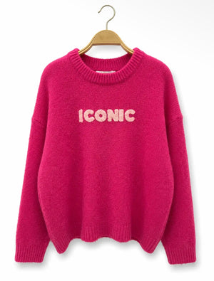Anna - Pink Iconic Jumper