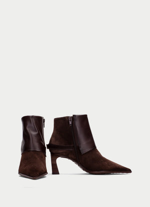 Hispanitas - HI265070 Brown Leather/Suede Ankle Boot