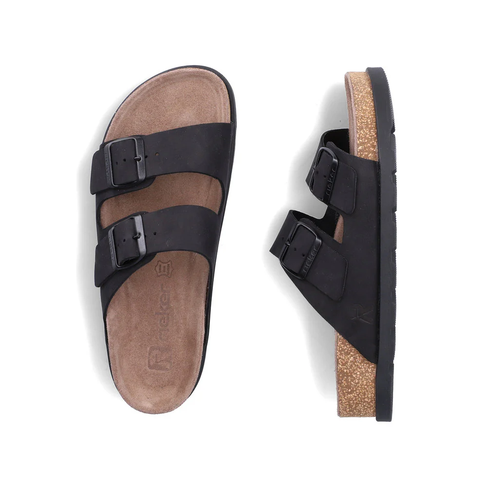 Rieker - V3190 Black Mule