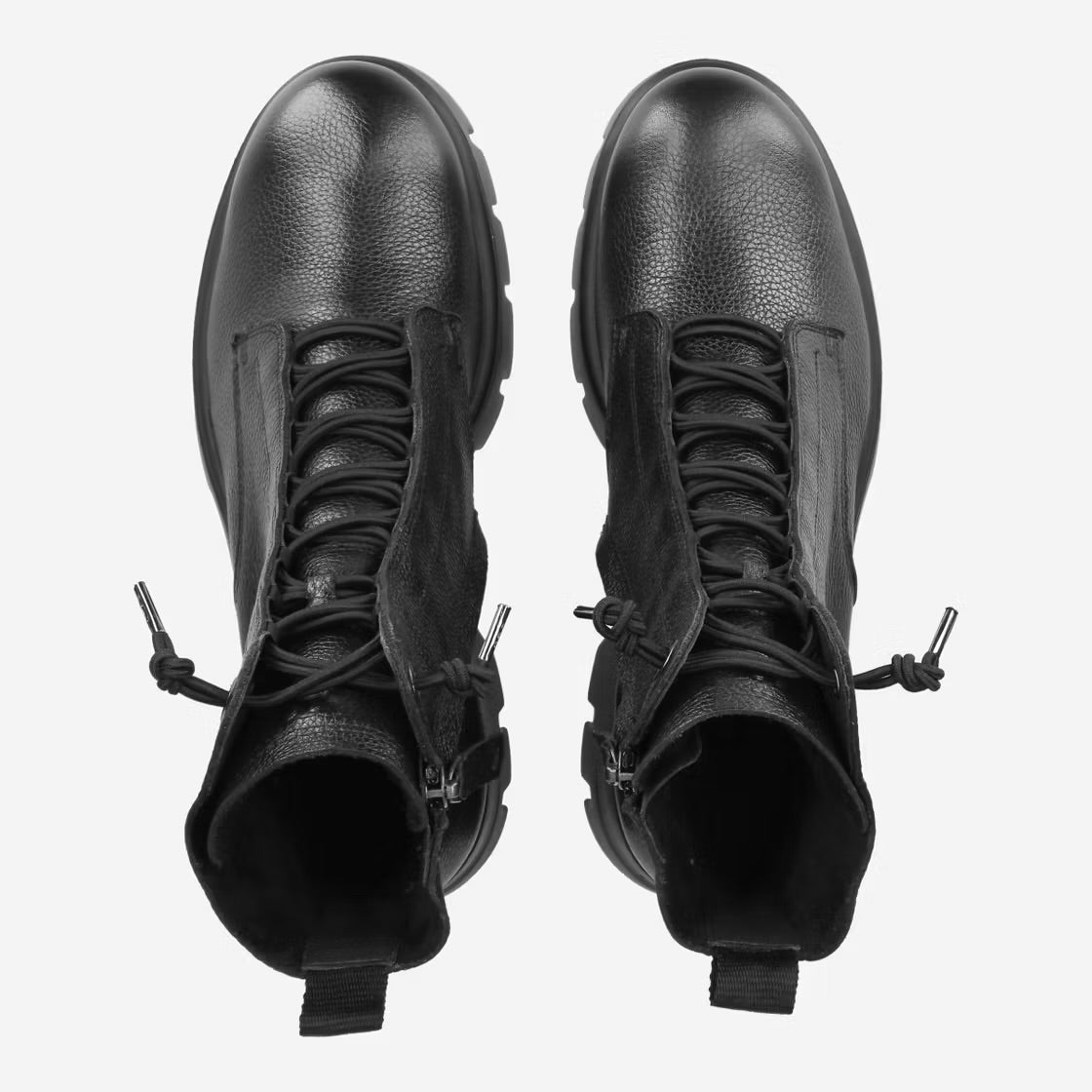 Paul Green - 8216 Black Laced Chelsea Boot