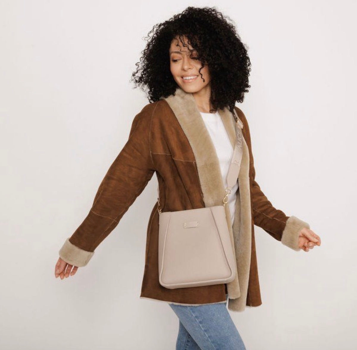Alice Wheeler - Kensington Beige Bag