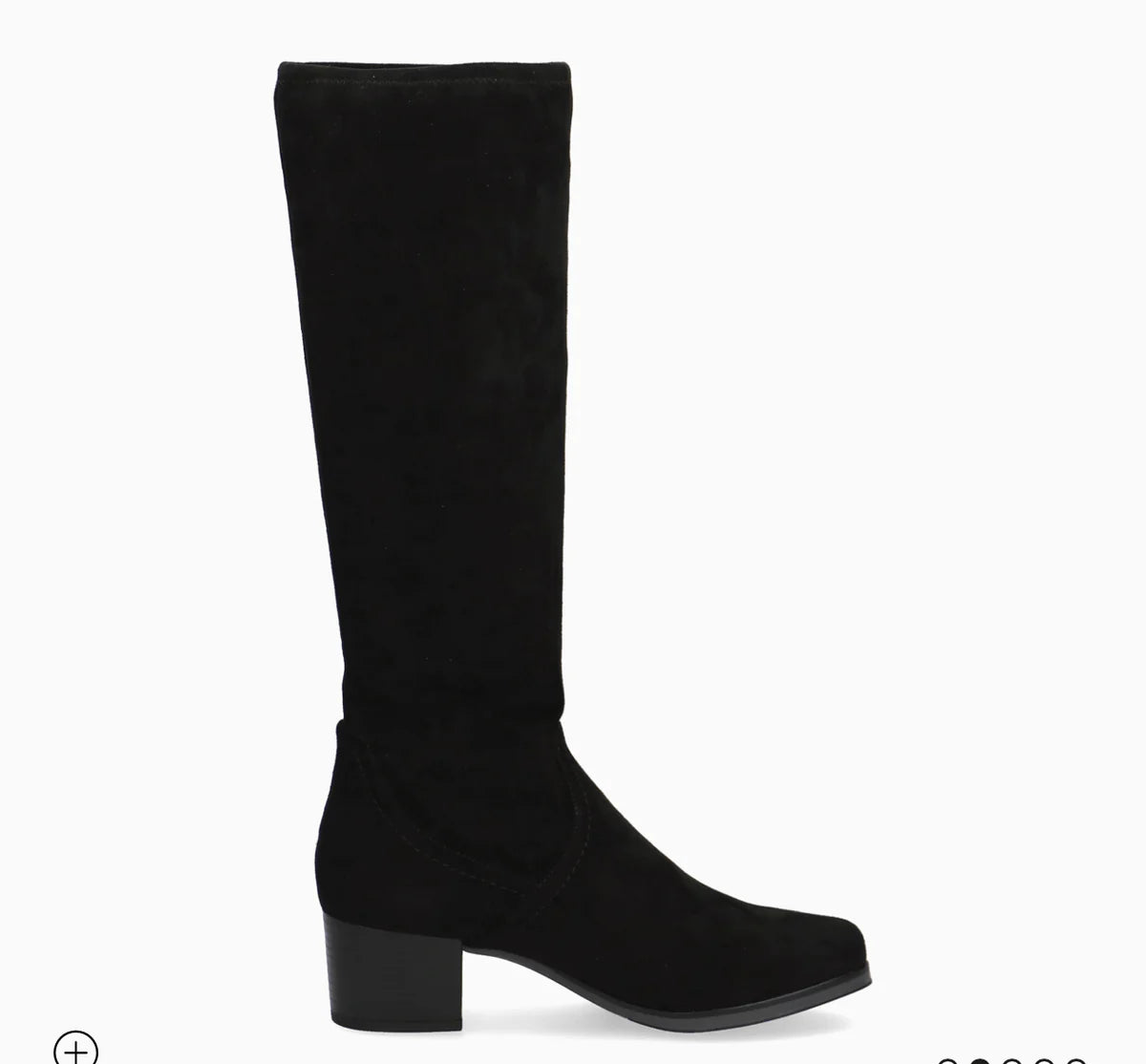 Caprice - 25506-41 Black Stretch Knee High Boot