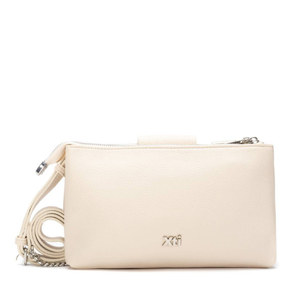 Xti - 184569 Cream Stud Bag