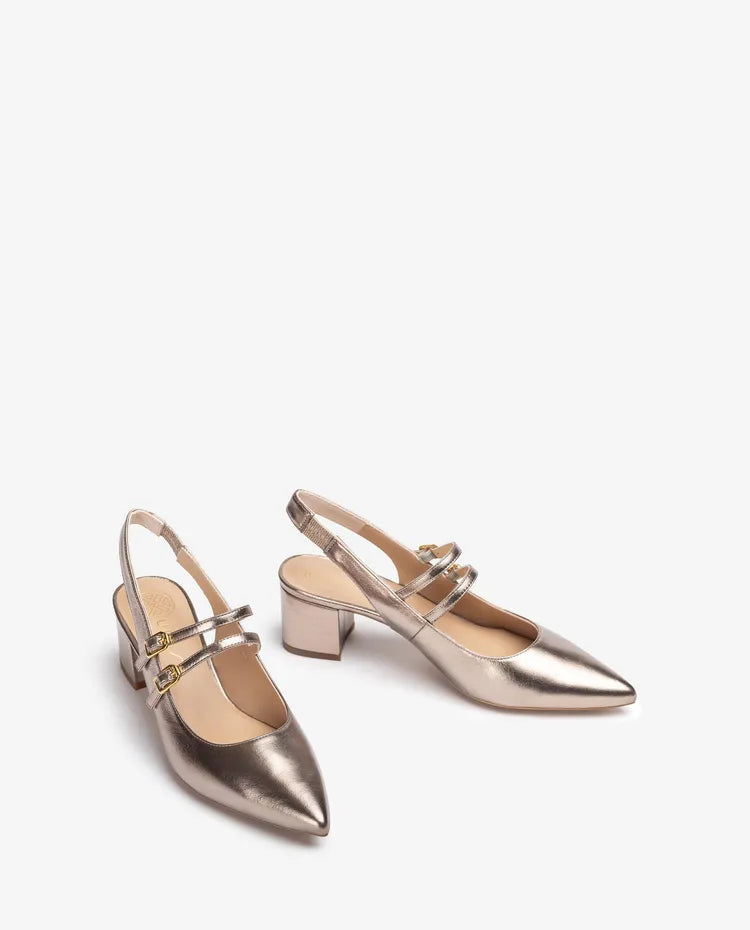 Unisa - Jacko Metallic Mary Jane Slingback