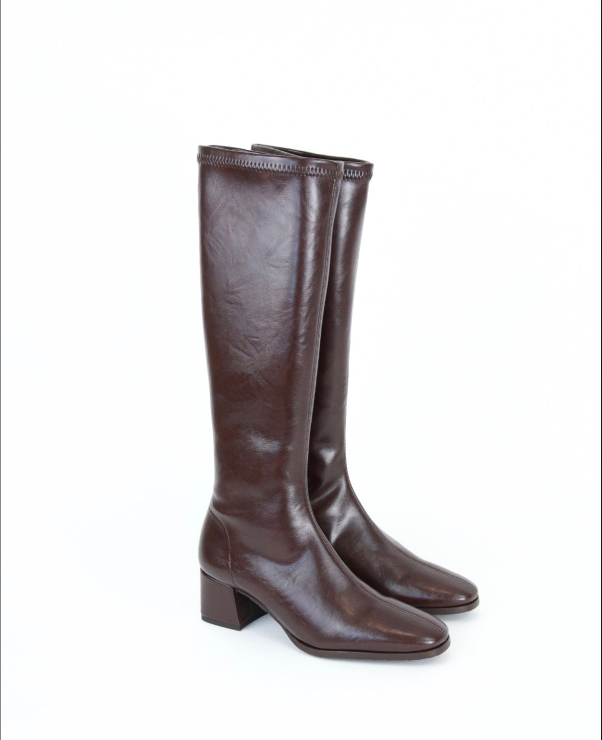 Miss Elastic - 78331 Brown Sock Boot