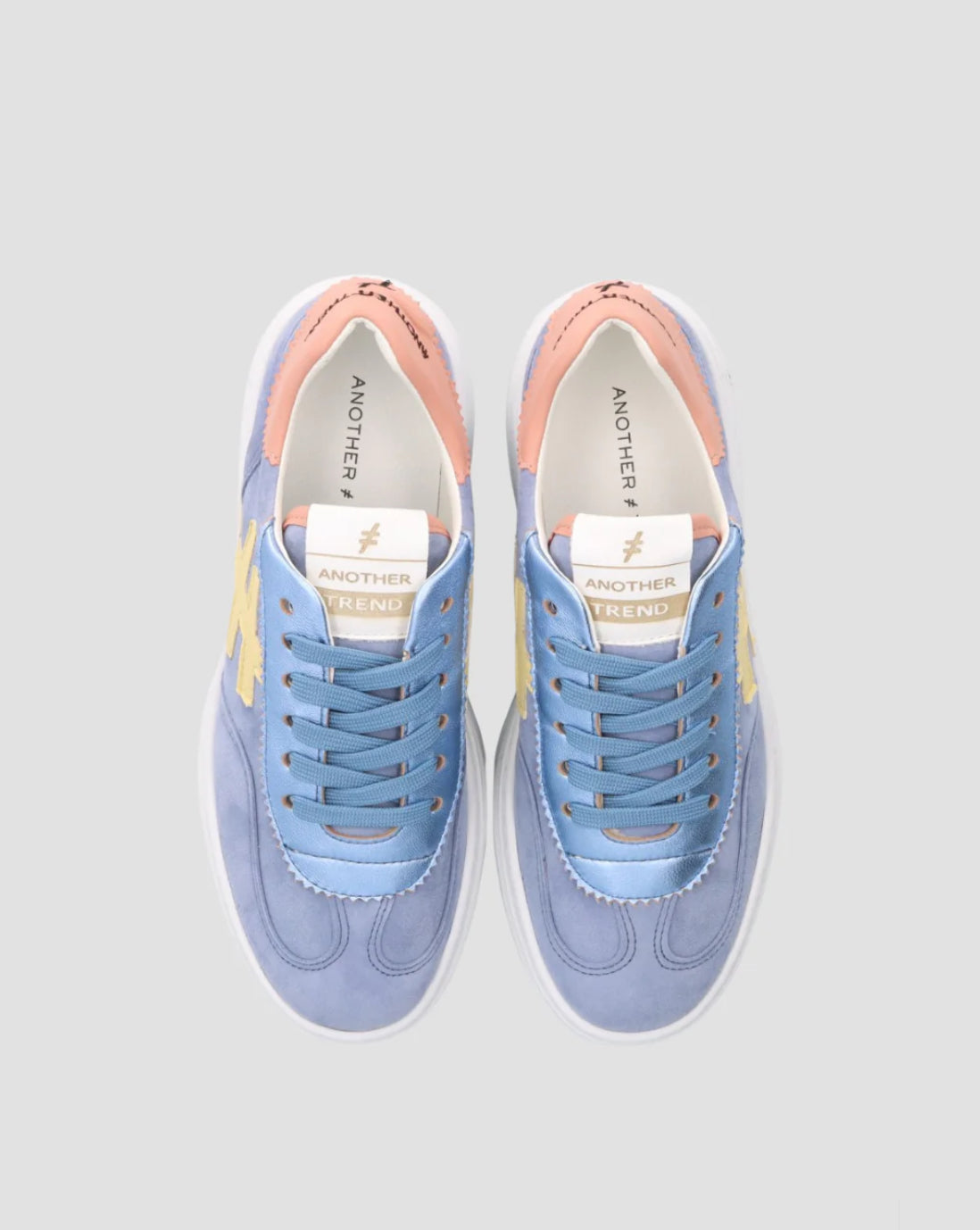 Another Trend - A035m326 Blue Platform Trainer