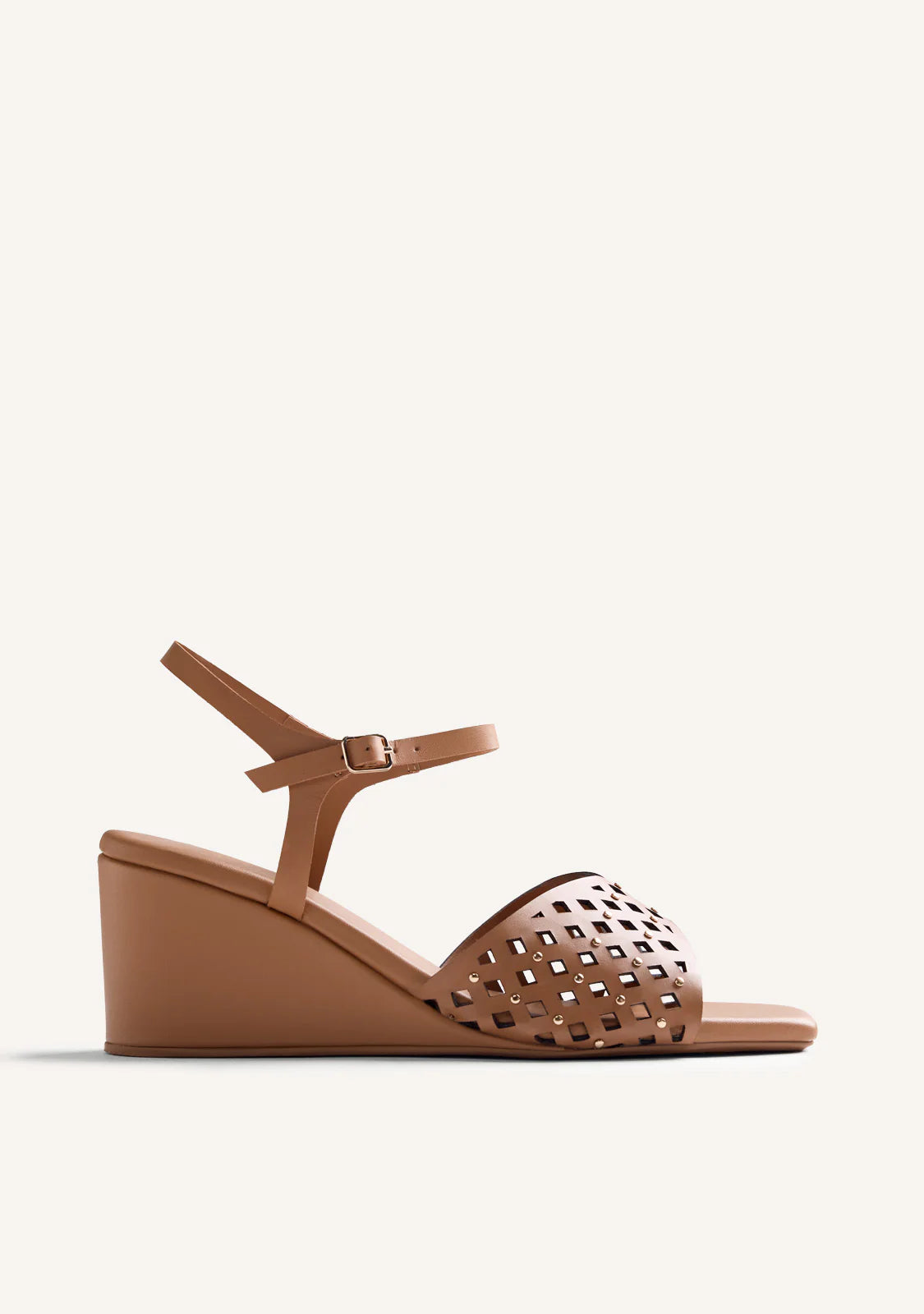 Gioseppo - Peshtigo Tan Wedge Sandal
