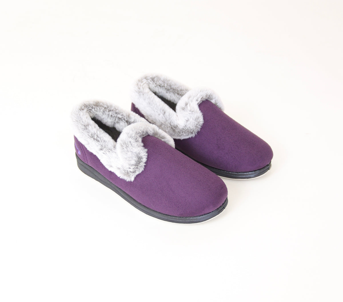 Padders - Repose Purple Slipper