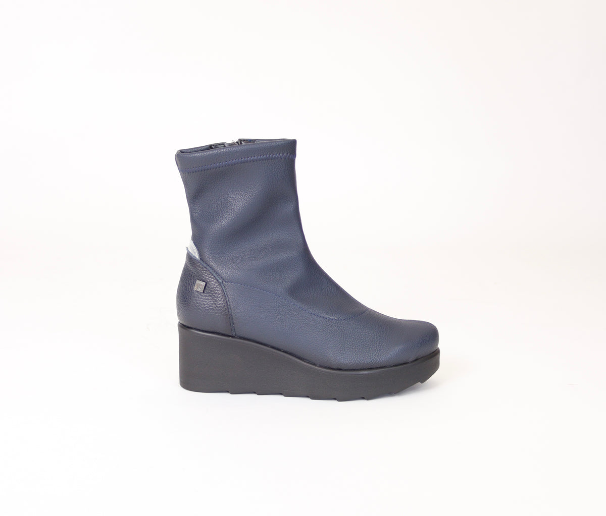 Jose Saenz - 6427 Navy Ankle Sock Boot