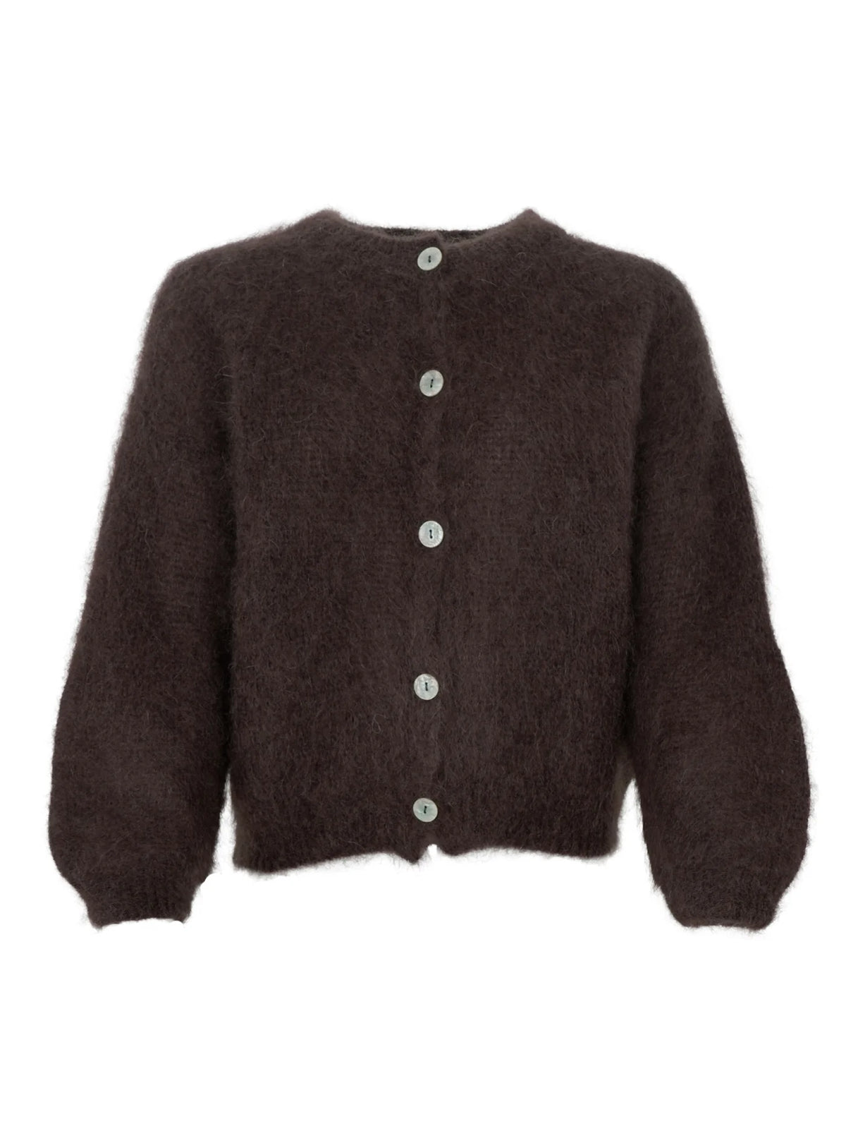 Black Colour - Brown Cardigan