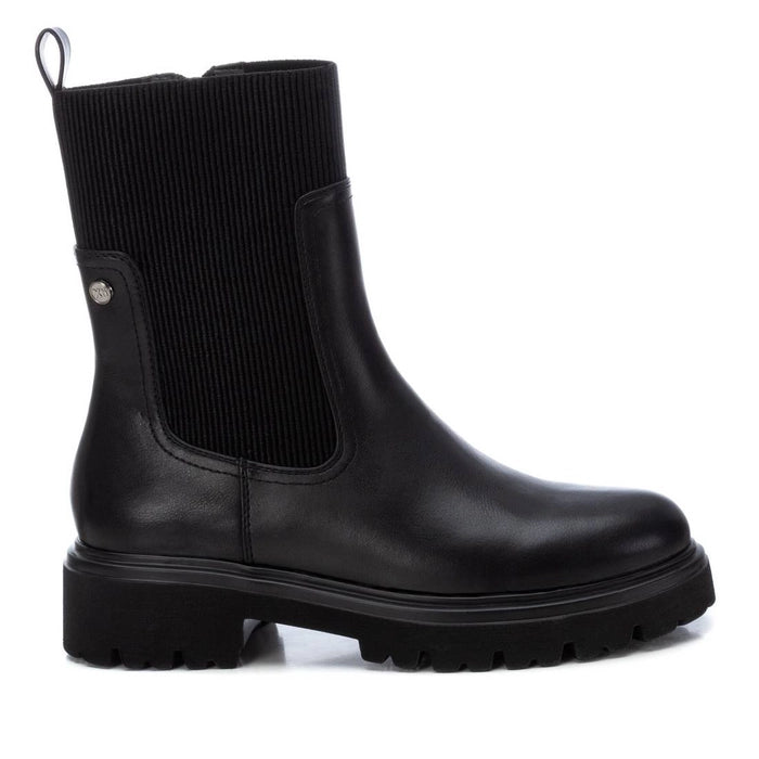 XTI - 143300 Black Sock Chelsea Boot