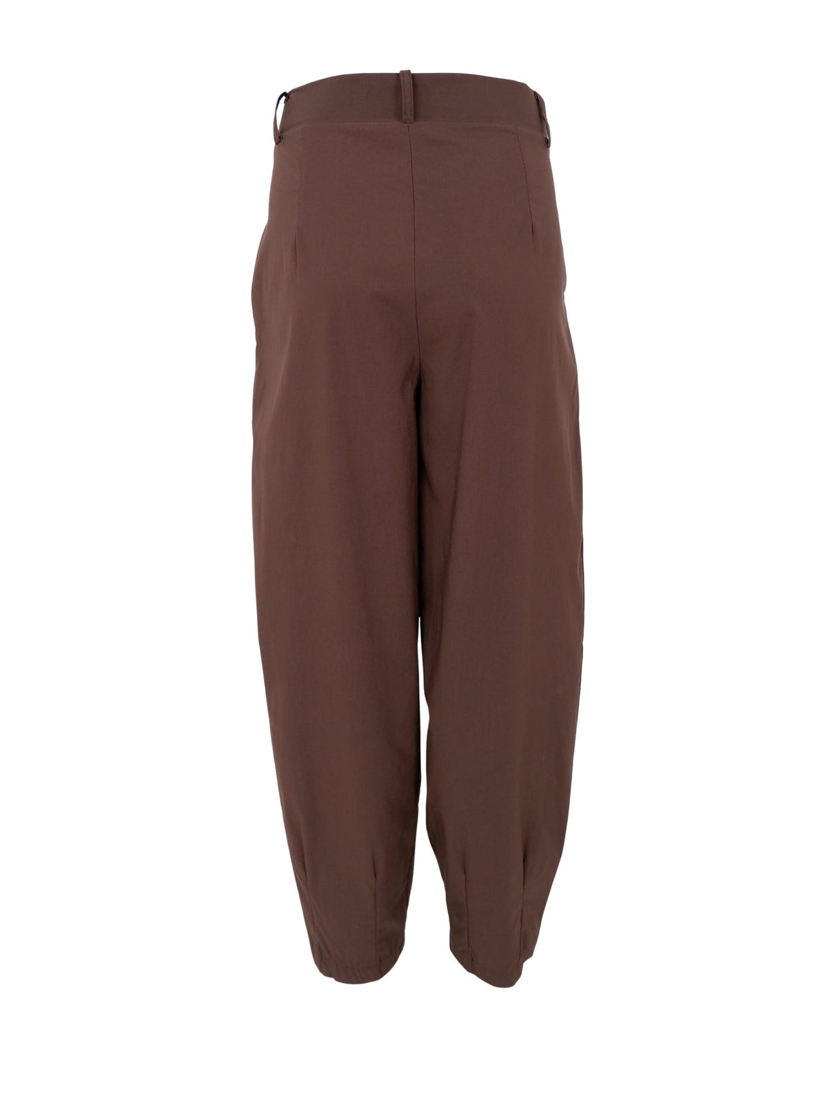 Black Colour - 41095 Brown Barrel Trousers