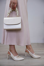 Rachels - Cream Clutch Bag