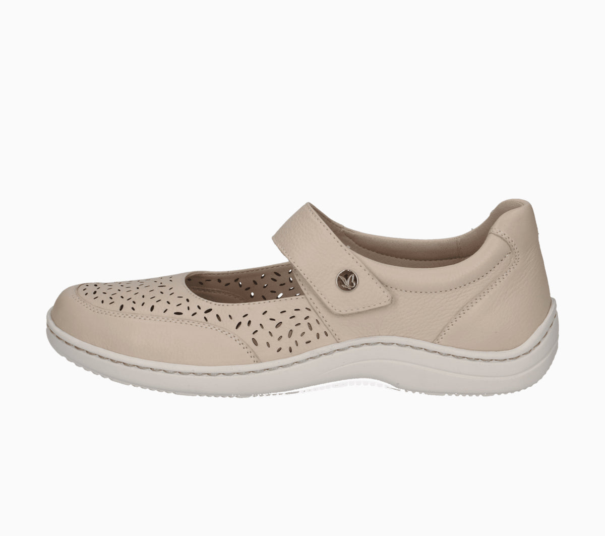 Caprice - 22156 Cream Pref Shoe