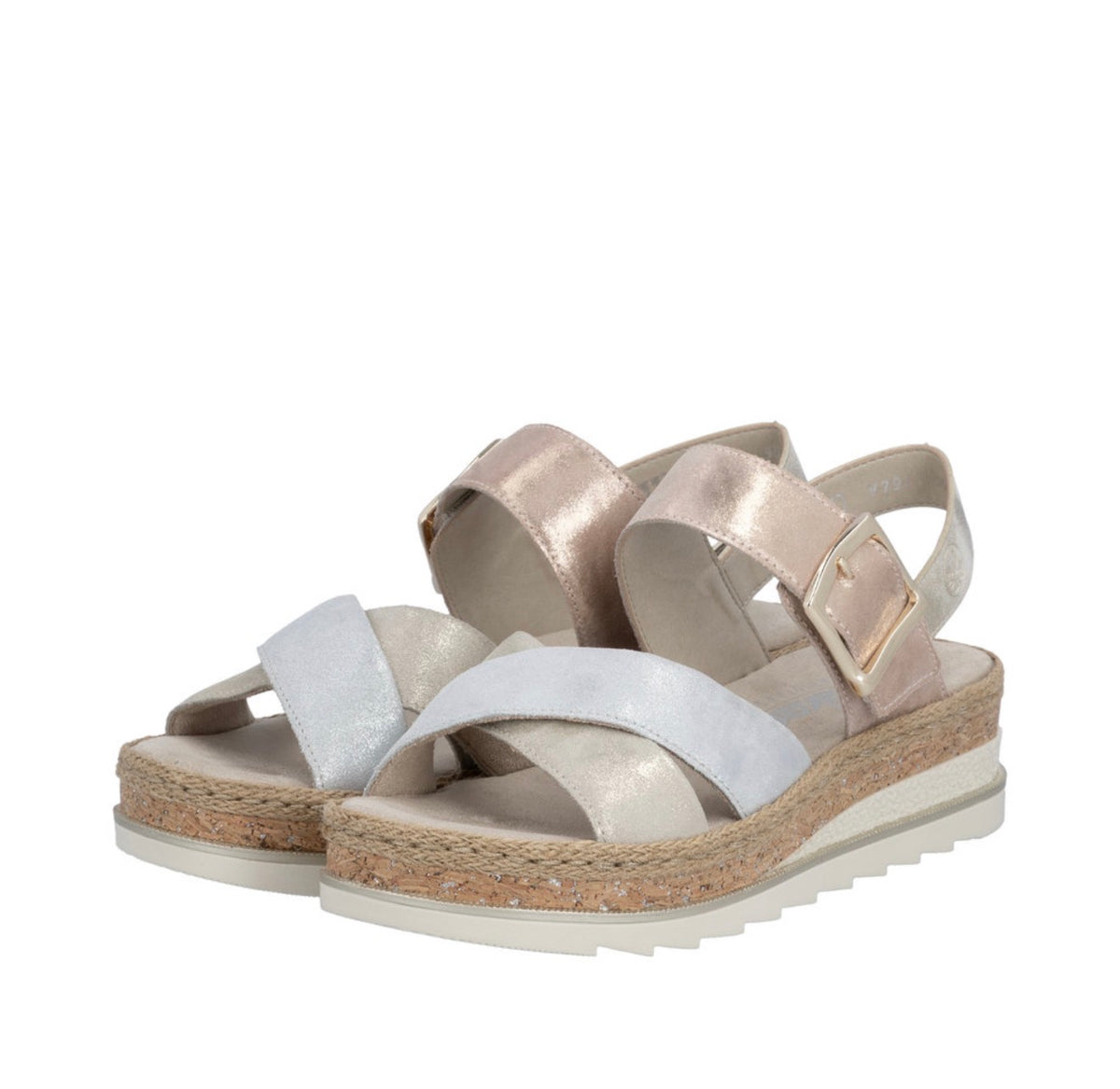 Rieker - V7951 Gold Multi Sandal