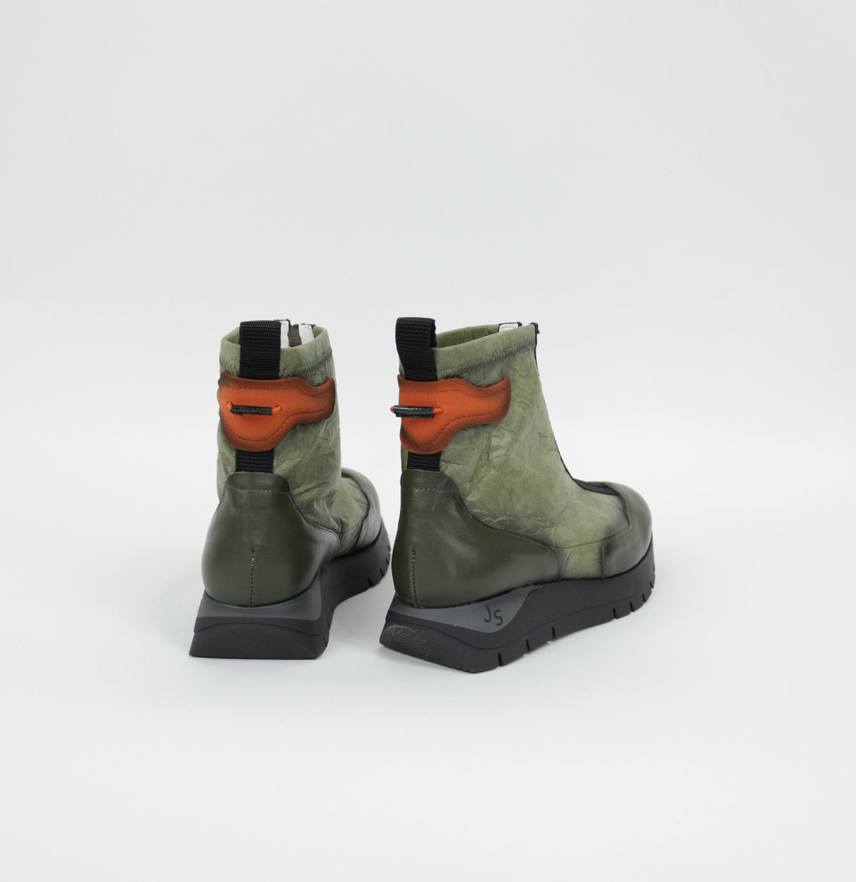 Jose Saenz - 2269 Khaki Zip Sock Boot