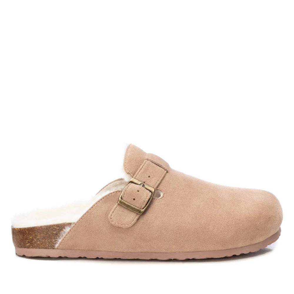 Xti - 143240 Beige Fur Lined Clog