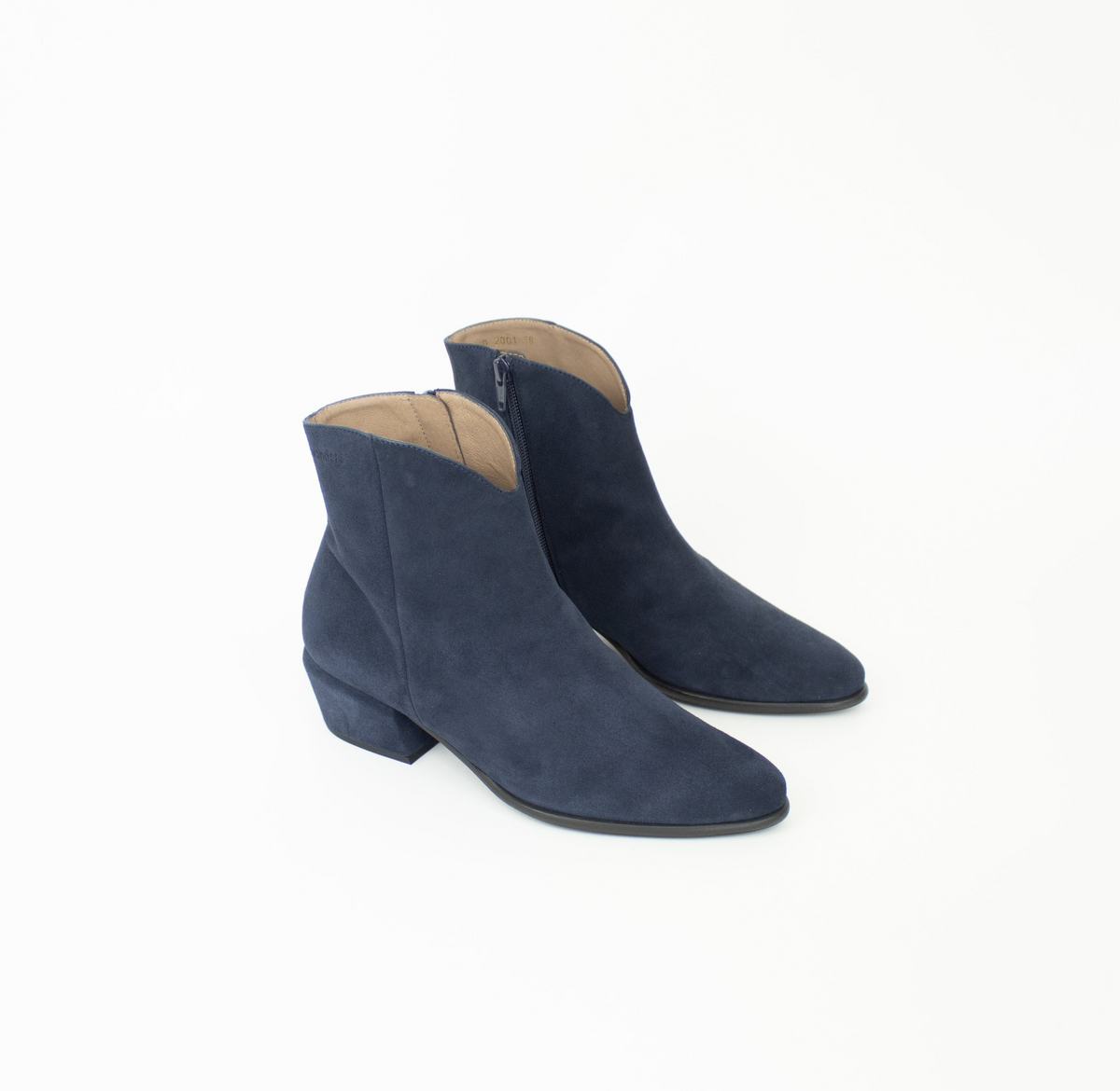Wonders - D-2001 Navy Ankle Boot