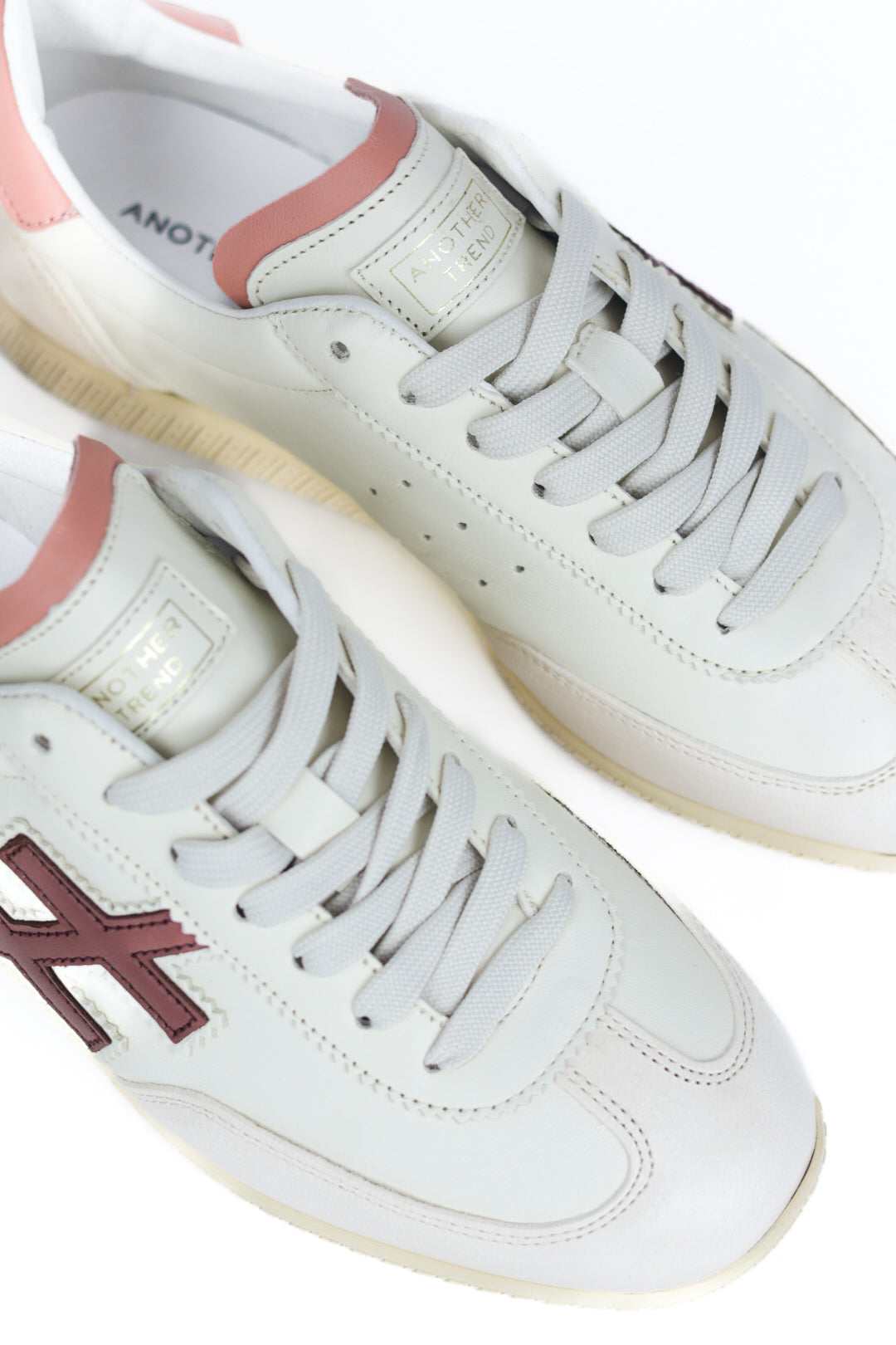 Another Trend - (Beig & Teja) Beige Brown/Coral Trainer