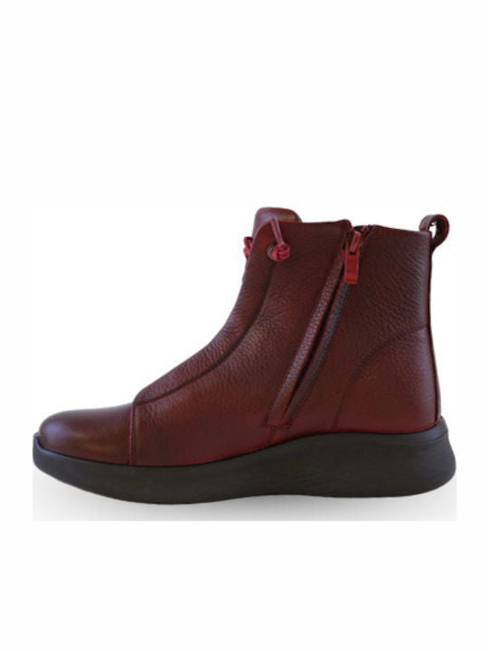 G Comfort - P-816 Burgundy Elastic Boot