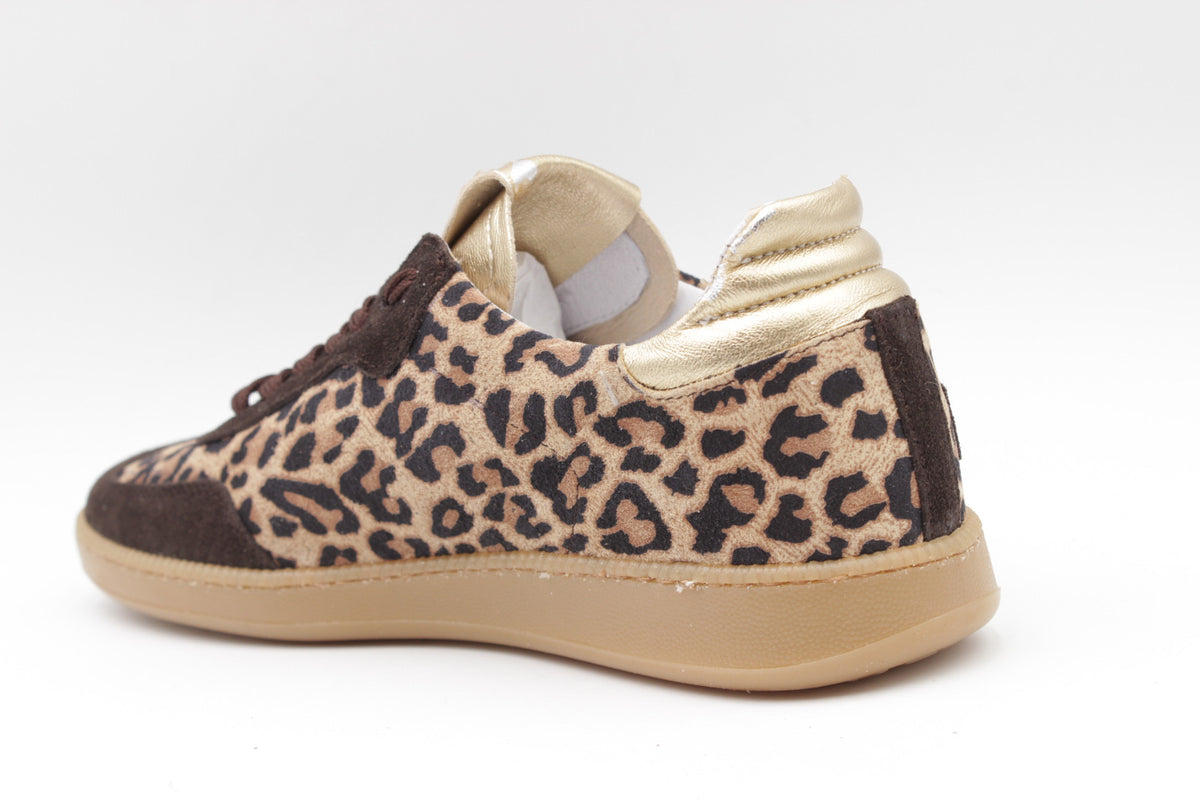 Meline - R526 Leopard Print Trainer