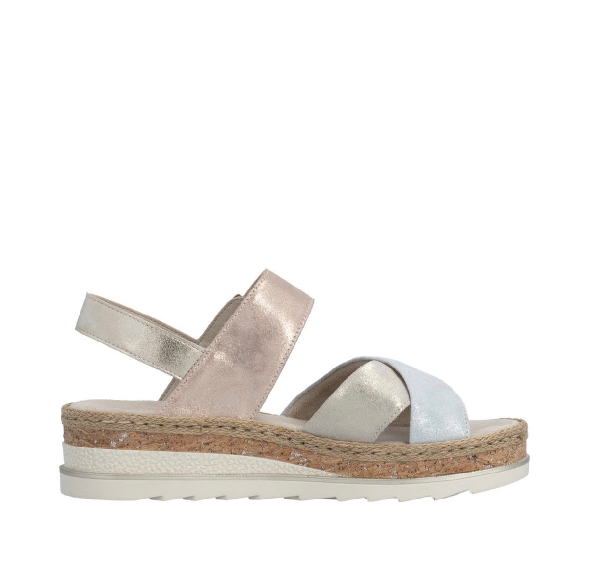 Rieker - V7951 Gold Multi Sandal