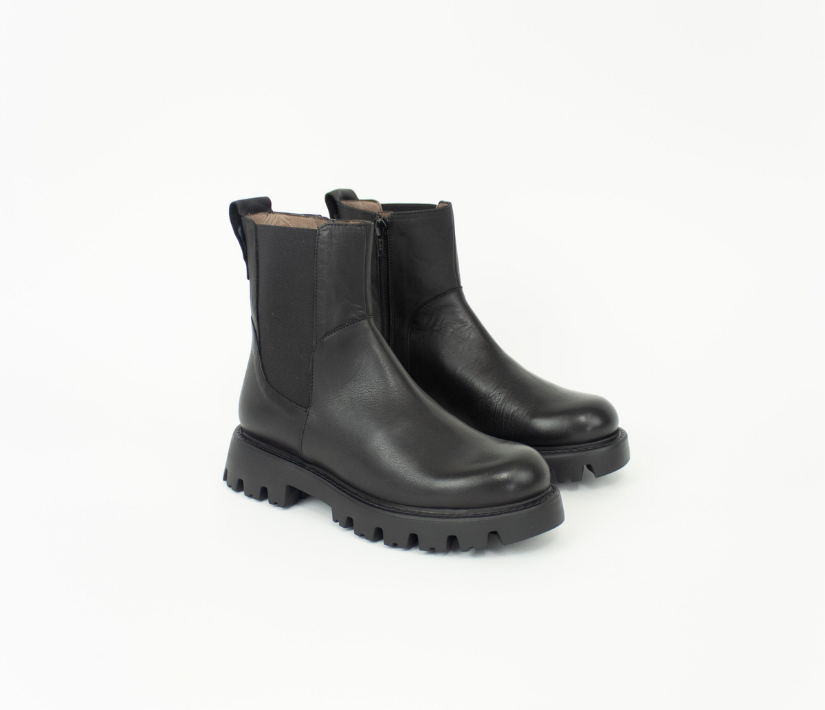 Wonders - C-7511 Black Chelsea Boot