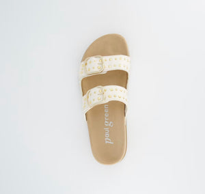 Paul Green - 6168 Ivory Stud Mule